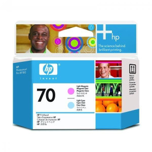 HP oryginalny głowica drukująca C9405A, HP 70, light cyan/light magenta, HP