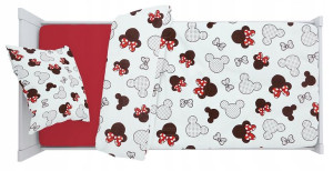 Pościel FLANELOWA 100x160 + 40x60 cm GRUBA Ciepła
