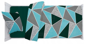 Pościel FLANELOWA 100x160 + 40x40 cm GRUBA Ciepła