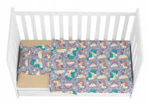 Pościel FLANELOWA 100x135 + 50x60 cm GRUBA Ciepła