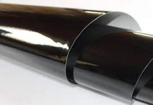 Okleina czarna meblowa CZARNY POŁYSK LAKIER 45 cm