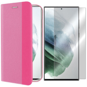 Etui Do Samsung Galaxy S22 Ultra Sensitive + Szkło