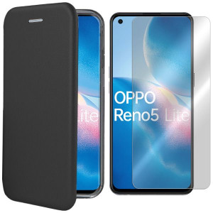 Etui Do Oppo Reno 5 Lite Pokrowiec Prestige +szkło