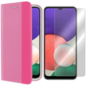 Etui Do Samsung Galaxy A22 5g Sensitive + Szkło 9h