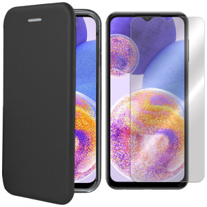 Etui Do Samsung Galaxy A23 Kabura Prestige + Szkło