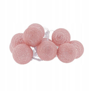 Girlanda Świetlna 210cm Kule Led Cotton Balls 20