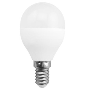 Żarówka LED E14 G45 kulka 5,5W = 40W 480lm 3000K Ciepła 130° GOLDLUX