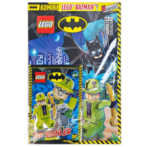 LEGO BATMAN 2/2021 Komiks + RIDDLER Człowiek Zagadka