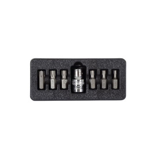Zestaw końcówek torx t25-t55, 7 szt., s2 proline
