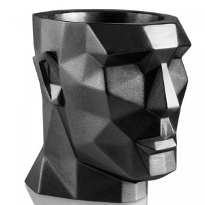 Donica betonowa APOLLO Ø14cm stal
