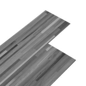 Samoprzylepne Panele Podłogowe Winylowe Pvc 4,46m², 3mm Szare Paski