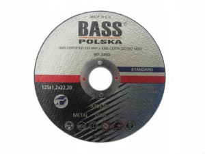 BASS PL Tarcza do cięcia metalu 125mmx1.2x22.2mm