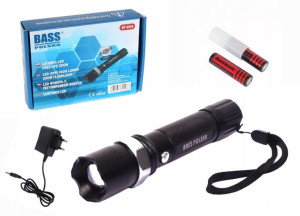 Bass Polska Latarka Akumulatorowa Led Cree Zoom
