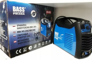 Bass Spawarka Inwerterowa Mma 300a Igbt Kable Mask