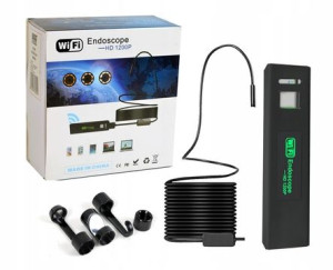 Endoskop Kamera Wi-fi 8mm/5m Hd 1200p Wodoodporna
