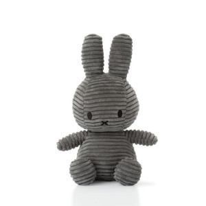 Miffy - Corduroy Dark Grey Przytulanka 23 Cm