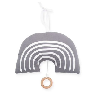 Jollein - Pozytywka Do Usypiania Rainbow Grey