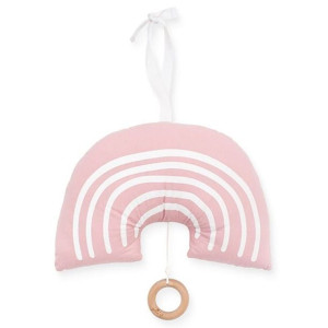 Jollein - Pozytywka Do Usypiania Rainbow Blush Pink