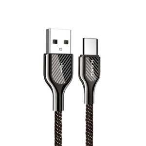 Kabel KAKU Carbon 3,2A 120 cm Typ C KSC-112 Typ C KAKU Czarny
