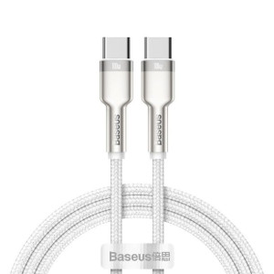 BASEUS kabel Typ C do Typ C PD100W Power Delivery Cafule Metal Cable