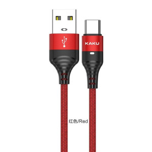 Kabel KAKU  3,2A 120 cm USB Typ C KSC-327 Typ C KAKU Czerwony