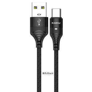 Kabel KAKU  3,2A 120 cm USB Typ C KSC-327 Typ C KAKU Czarny