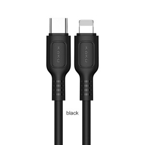 Kabel KAKU  3A 120 cm USB Typ C  na iPhone 20W KSC-536 Typ C + Lighting