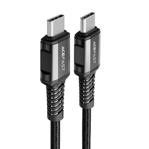 Acefast kabel USB Typ C - USB Typ C 1,2m, 60W (20V/3A) czarny