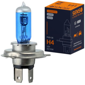 Żarówka Senso Super White H4 12v 60/55w E4 Xenon