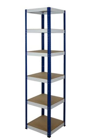 Regał metalowy magazynowy Helios HWN_213X045X45_6_0WZ ilość półek 6 /175 kg