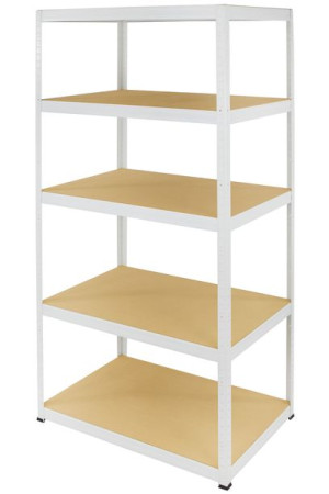 Regał metalowy magazynowy Helios HWW_196X075X45_5_350 ilość półek 5 /350 kg