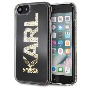 Oryginalne Etui KARL LAGERFELD  Apple iPhone 7/8 Przezroczysty Ciemny