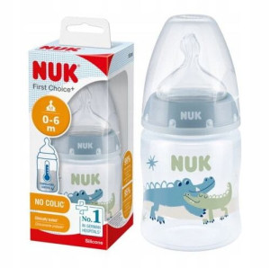 Nuk Butelka Antykolkowa Z Czujnikiem 150ml 0m+ Blue