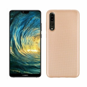 Etui CARBON FIBER Apple iPhone Xs Max  Złoty Róż