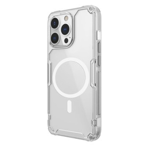 Etui Nillkin Nature Pro Magnetic TPU+PC  Apple Iphone 13  Przezroczysty