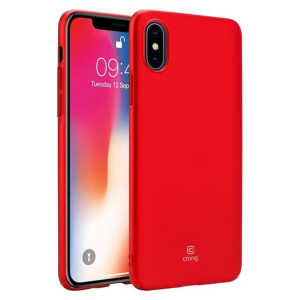 Crong Smooth Skin  Apple iPhone X/Xs Crong Czerwony