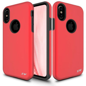 Zizo Sleek Hybrid Cover - Etui iPhone Xs / X (Red) ZIZO Czerwony