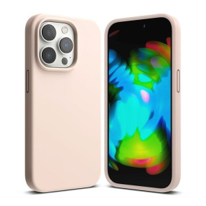 Etui RINGKE SILICONE Apple Iphone 14 PRO Ringke Jasnoróżowy