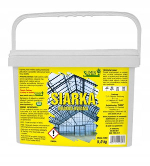 Sumin Siarka Granulowana 3Kg Odkażanie Zakwaszanie