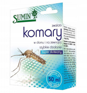 Płyn Koncentrat Na Komary W Ogrodzie 50 Ml Sumin