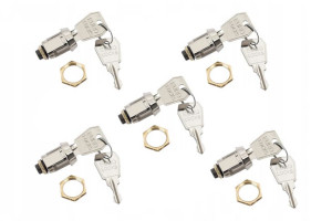 Zamek EURO-LOCKS B671 z jednakowym numerem klucza x5szt