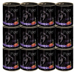 Karma Dla PSA PIPER Animals Z KRÓLIKIEM 12 x 800g