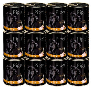 Karma Dla PSA PIPER Animals Z PRZEPIÓRKĄ 12 x 800g