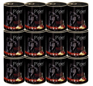 Karma Dla PSA PIPER Z WĄTROBĄ WOŁOWĄ 12 x 800g