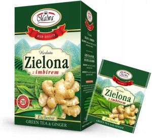 Malwa Herbata Zielona Z Imbirem 20tb 30g