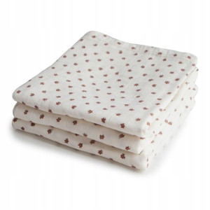 Mushie Pieluszki Muślinowe 3-Pack Bloom 59x59cm