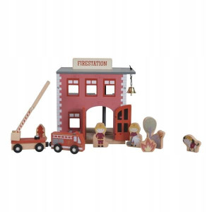 Little Dutch Drewniana Remiza Strażacka LD4490