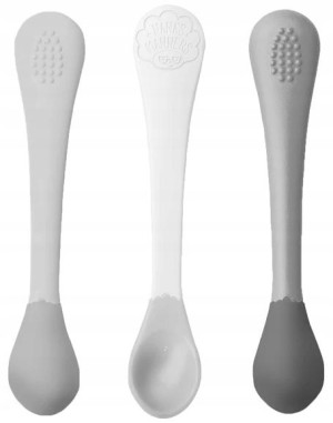 Zestaw łyżeczek Nana's Manners 3 szt. ETAP 1 Grey