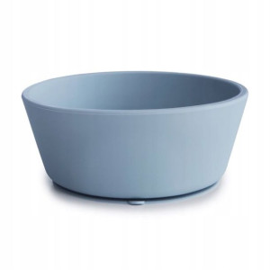 Mushie Miseczka Silikonowa z Przyssawką Blue