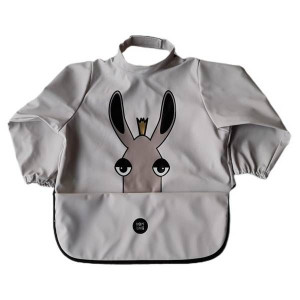 Śliniak z rękawkami Grey Łoś Baby Livia 300-9